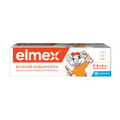 Акція на Дитяча зубна паста Elmex Kids від 0 до 6 років для молочних зубів, 50 мл від Eva