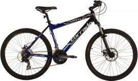 Акция на Велосипед Corrado Fortun 26" 21" 2021 Чорно-синій (0311-С-21) от Rozetka