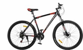 Акція на Велосипед CrossBike Everest 29" Рама 21" 2022 Black-Red (29CJPr-004446) від Rozetka