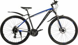 Акция на Велосипед Cross Egoist v1.0 29" 18" 2022 Gray-Blue (29СTA-004360) + Велосипедні шкарпетки в подарунок от Rozetka