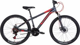 Акція на Велосипед Discovery RIDER AM DD 26" 16" 2022 Темно-сріблястий з червоним (м) (OPS-DIS-26-529) від Rozetka