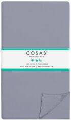 Акція на Простирадло на резинці Cosas 160х200 Steel_160x200x20 від Rozetka
