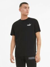 Акція на Футболка бавовняна чоловіча Puma Ess Small Logo Tee 58666801 XL Puma Black від Rozetka