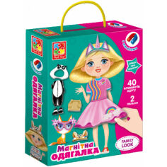 Акция на Настільна гра магнітна (5-7 років) Vladi Toys одягашка "Family look", укр. (VT3702-21) от Comfy UA