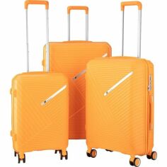 Акція на Набор чемоданов 2E SIGMA (L+M+S), оранжевый (2E-SPPS-SET3-OG) від MOYO