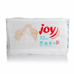 Акция на Підгузки Joy Soft Protection розмір 3 (4-9 кг), 56 шт от Eva