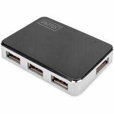 Акція на USB хаб DIGITUS USB 2.0 Hub, 4 Port (DA-70220) від MOYO