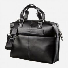 Акція на Сумка Shvigel leather-11248 Чорна від Rozetka