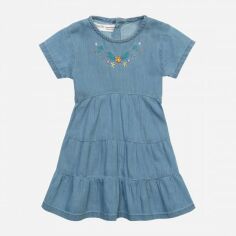 Акція на Дитяча літня сукня для дівчинки Minoti Stripes 2 35697KID 80-86 см Синя від Rozetka