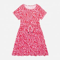 Акция на Дитяча літня сукня для дівчинки Minoti 10KDRESS 3 36244TEN 128-134 см Червона от Rozetka