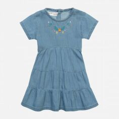 Акція на Дитяче літнє плаття для дівчинки Minoti Stripes 2 35697KID 92-98 см Синє від Rozetka