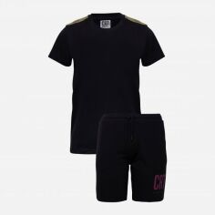 Акція на Дитяча літня піжама для хлопчика CR7 Cristiano Ronaldo 8770-41-914 110-116 см Black/Olive від Rozetka