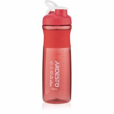 Акція на Бутылка для воды Ardesto Smart bottle, красная, 1000 мл (AR2204TR) від MOYO