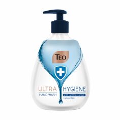 Акция на Рідке мило для рук Teo Ultra Hygiene With Antibacterial, 400 мл от Eva