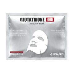 Акція на Освітлювальна ампульна маска для обличчя Medi-Peel Glutathione 600 Ampoule Mask з глутатіоном, 30 мл, 1 шт від Eva