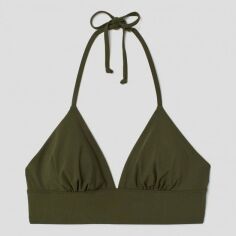Акція на Верхня частина купальника жіноча H&M 0684212 34 Хакі від Rozetka
