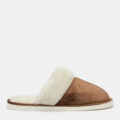 Акція на Жіночі домашні капці з закритим носком OLDCOM Comfy Men 39/40 Коричневі від Rozetka