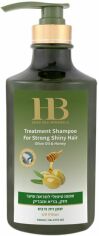 Акція на Шампунь Health&Beauty зміцнювальний для сухого ламкого волосся з оливковою олією і медом 780 мл від Rozetka