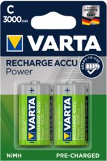 Акція на Аккумулятор универсальный Varta Rechargeable Accu C 3000 мАч BLI 2 Ni-MH (56714101402) (4008496550739) від Rozetka UA