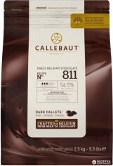 Акція на Шоколад бельгійський Callebaut №811 Чорний у дропсах 2.5 кг від Rozetka