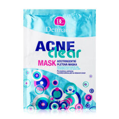 Акция на Стягуюча маска для обличчя Dermacol Acne Clear Mask для жирної, комбінованої та проблемної шкіри, 2*8 г от Eva