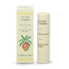 Акція на Поживна гігієнічна помада для губ L'Erbolario Nutri Labbra Vellutante на основі чотирьох олій, 4.5 мл від Eva