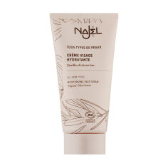 Акция на Органічний зволожувальний крем для обличчя Najel Moisturizing Face Cream для всіх типів шкіри, 50 мл от Eva