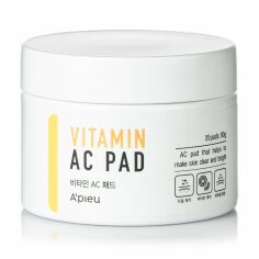 Акція на Пілінг-диски для очищення шкіри обличчя A'pieu Vitamin AC Pad, 35 шт від Eva