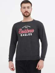 Акція на Світшот чоловічий League 25362_EAGLES_верх.червон S Темно-сірий від Rozetka