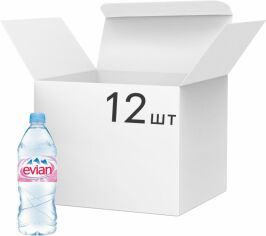 Акція на Упаковка мінеральної негазованої води Evian 1 л х 6 пляшок від Rozetka