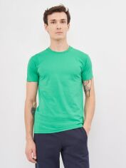 Акція на Футболка бавовняна довга чоловіча Fruit of the loom Valueweight 061036047 XL Зелена від Rozetka