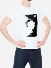 Акція на Футболка Trace of Space Space pazle TOSW10004 2XL Біла від Rozetka