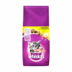 Акция на Сухий корм для кошенят Whiskas Junior з куркою, 14 кг от Eva