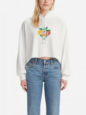 Акція на Худі жіноче Levi's 357101329 XS Біле від Rozetka