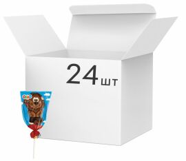 Акція на Упаковка цукерок Ozmo Fun Молочний-Білий-Чорний шоколад на паличці 23 г х 24 шт від Rozetka