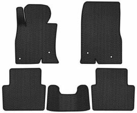 Акція на EVA килимки EVAtech в салон авто Mazda 3 (BM) 2013-2019 3 покоління Htb USA 5 шт Black від Rozetka