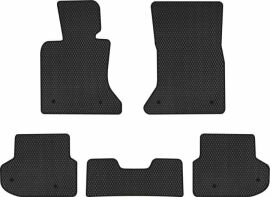 Акция на EVA килимки EVAtech в салон авто BMW 5 Series (F10)  Restyling Electric seats 2013-2017 6 покоління Sedan USA 5 шт Black от Rozetka