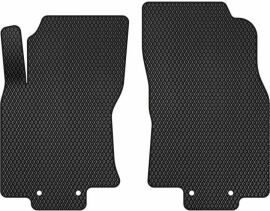 Акция на EVA килимки EVAtech в салон авто передні Nissan Rogue Sport 2016+ SUV USA 2 шт Black от Rozetka