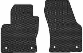 Акція на EVA килимки EVAtech в салон авто передні Skoda Kodiaq (5 seats) 2016-2021 SUV EU 2 шт Black від Rozetka