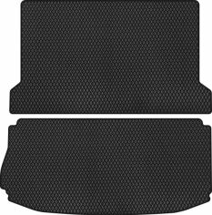 Акція на EVA килимок EVAtech в багажник авто Ford Explorer Restyling 2016-2019 5 покоління SUV USA 2 шт Black від Rozetka