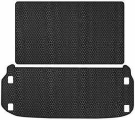 Акція на EVA килимок EVAtech в багажник авто Infiniti QX60 2012-2021 1 покоління SUV EU 2 шт Black від Rozetka