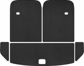 Акція на EVA килимок EVAtech в багажник авто Kia Sorento Prime 7 seats 2014-2020 3 покоління SUV EU 5 шт Black від Rozetka