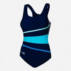 Акція на Суцільний купальник жіночий Aqua Speed Stella 352-410 44 (2XL) Темно-синій/Бірюзовий від Rozetka
