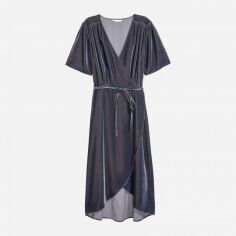 Акція на Плаття на запах міді літнє жіноче H&M XAZ111431OREY 42 Темно-фіолетове від Rozetka