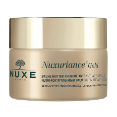 Акція на Живильний нічний бальзам для обличчя Nuxe Nuxuriance Gold Nutri-Fortifying Night Balm, 50 мл від Eva