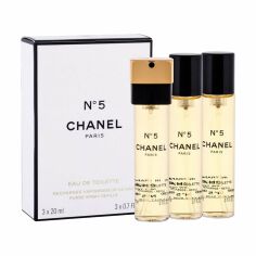 Акция на Парфумований набір жіночий Chanel N5 (туалетна вода, 3*20 мл) от Eva