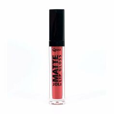 Акція на Матовий блиск для губ Quiz Cosmetics Joli Color Matte Lipgloss 51 Hibiscus Rose, 7 мл від Eva