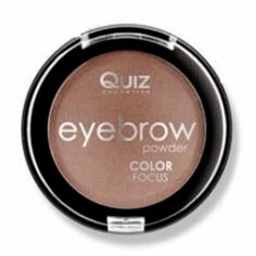 Акція на Тіні-пудра для брів Quiz Cosmetics Eyebrow Powder тон 01, 4 г від Eva