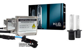 Акція на Комплект ксенону Infolight 50W НВ3 6000К (НВ3 6К I 50W) від Rozetka
