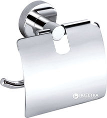 Акция на Держатель для туалетной бумаги закрытый AQUA RODOS GLORIA 8126 хром от Rozetka